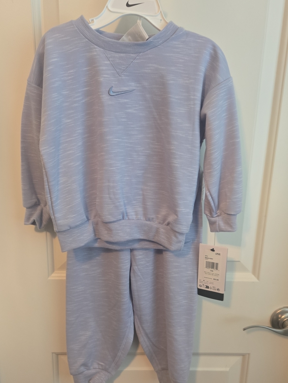 Nike Kids Light GHOST Sweatshirt & Jogger Set